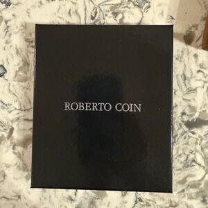 Roberto Coin Black Jewelry Box & Bag